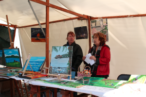 Kunstmeile zum Stadtfest 2015 -