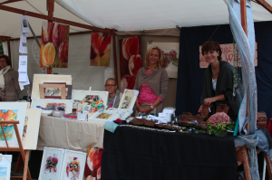 Kunstmeile zum Stadtfest 2015 - Andrea Hagist und Isabell Bachert