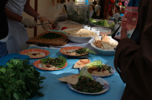 Kunstmeile zum Stadtfest 2015 - Refugee Kitchen